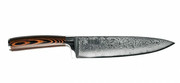 Кухонный нож "Шеф" Mikadzo Damascus Suminagashi