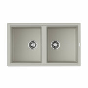 Мойка Omoikiri Tedori 86-2-WH Tetogranit/белый