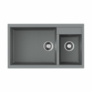 Мойка Omoikiri Tedori 86-2-LB-GR Tetogranit/leningrad grey