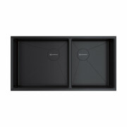 Omoikiri Taki 85-2-LB-U/IF-GB Side нерж.сталь/графит