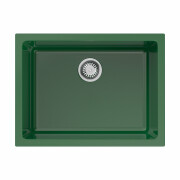 Omoikiri Okinoshima 61-U/I-RG Glossy Natceramic/royal green