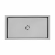 Omoikiri Mikura 83-SI Natceramic/silver