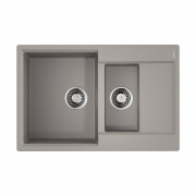 Мойка Omoikiri Daisen 78-2T-GR Tetogranit/Leningrad grey