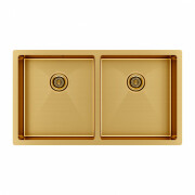 Мойка Paulmark (Ferro Optimum) GERBERG PM237844-BG брашированное золото