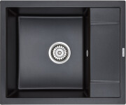Мойка Paulmark (IT-GRANIT) FLUGEN PM216050-BLM чёрный металлик 50