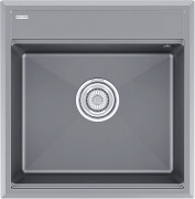 Мойка Paulmark (IT-GRANIT) STEPIA PM115051-GRM серый металлик 50